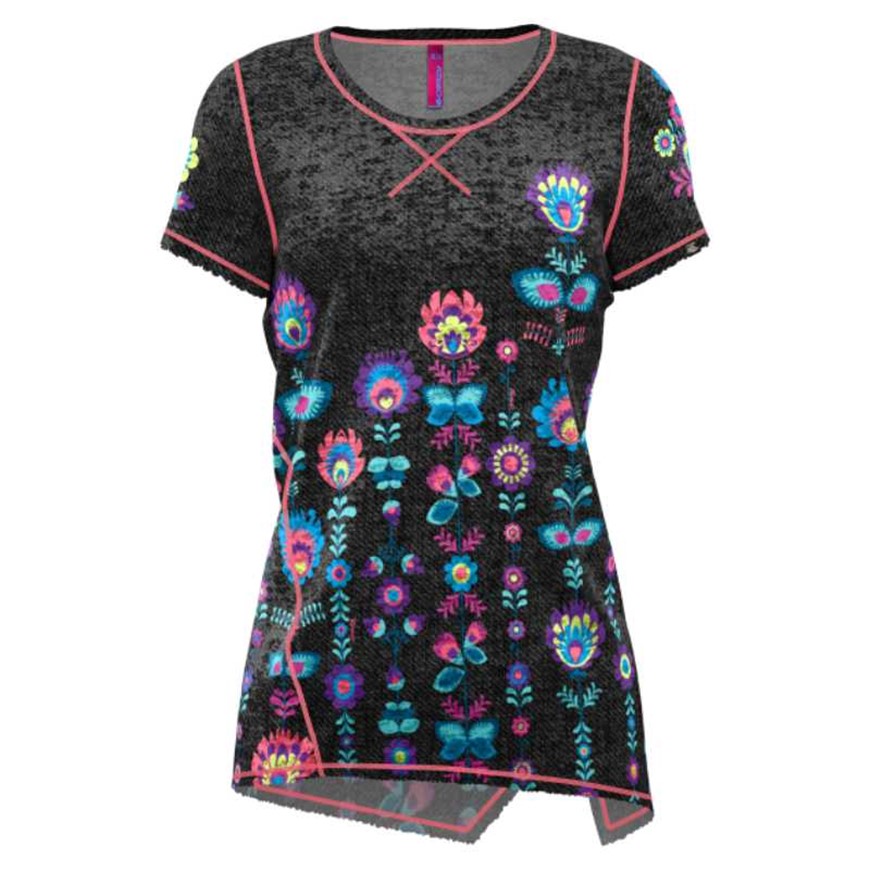 CRAZY T-SHIRT ALOHA DONNA